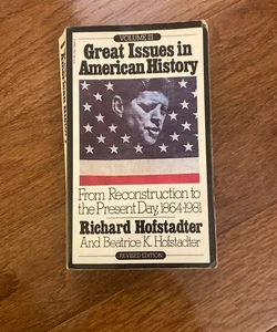Great Issues in American History, Vol. III