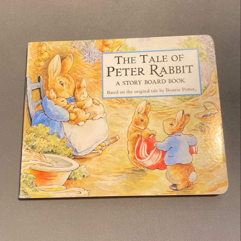 The Tale of Peter Rabbit Story Board Book