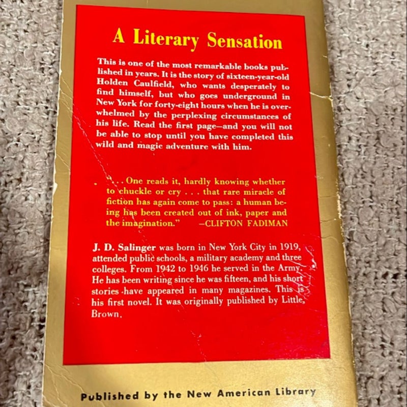 The Catcher in the Rye *1965 Signet edition