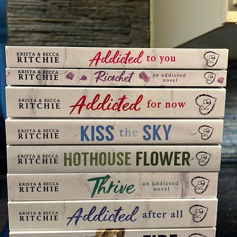 OOP *SIGNED* Addicted/Calloway Sisters Series