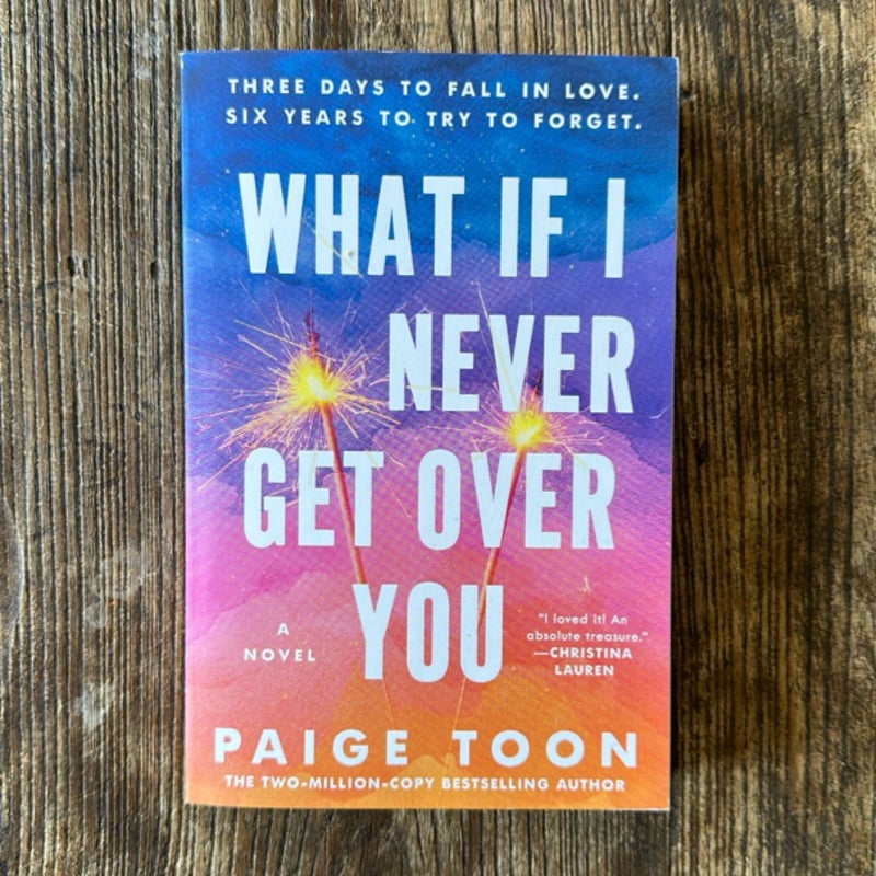 What If I Never Get over You
