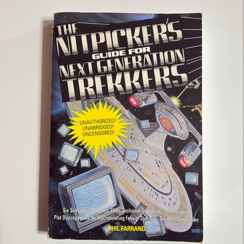 The Nitpicker's Guide for Next Generation Trekkers Volume 1