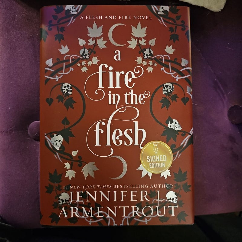 A Fire in the Flesh B&N Exclusive Signed Edition