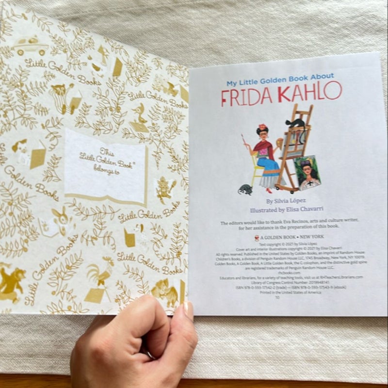 My Little Golden Book about Frida Kahlo