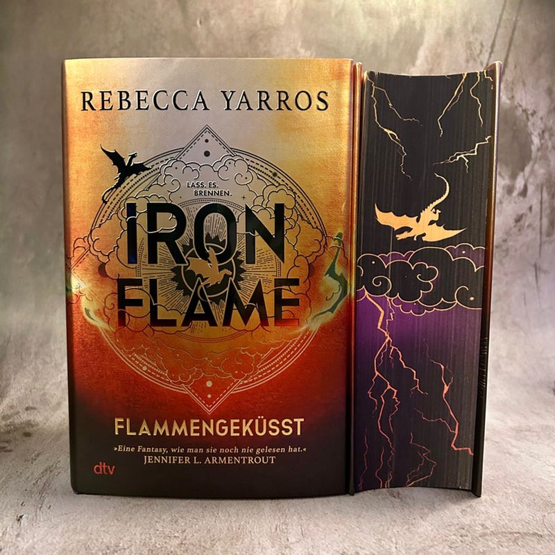 **GERMAN Iron Flame (with sprayed edges)