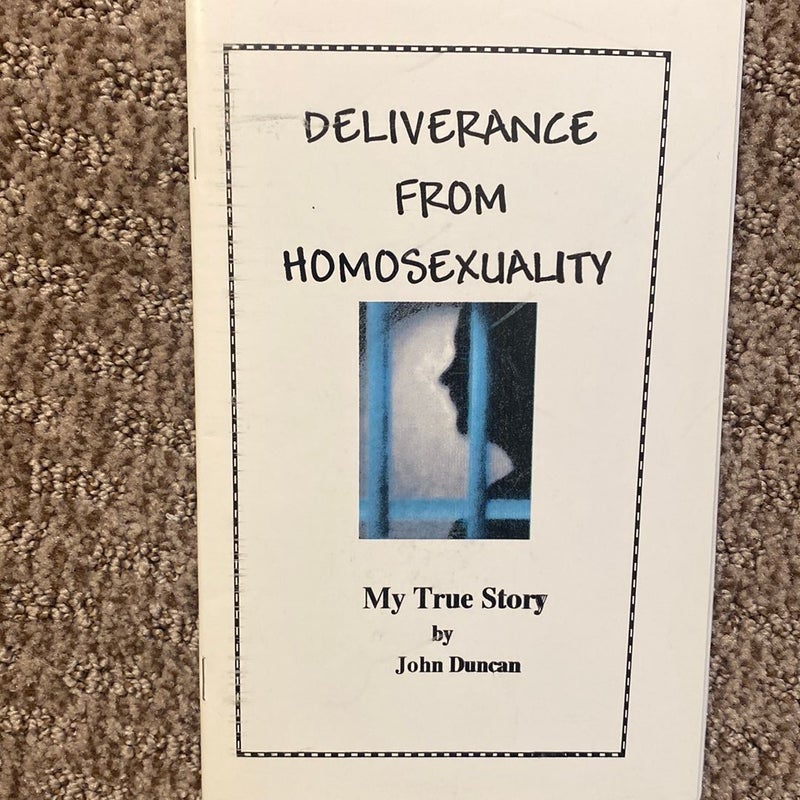 Deliverance from Homosexuality 