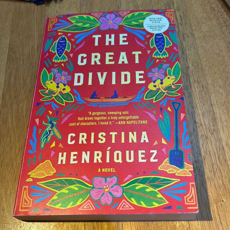 The Great Divide * signed Advanced Reader's Edition from Uncorrected Proo
