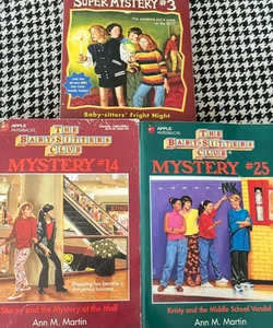 The Babysitters Club mystery bundle *1990s first editions