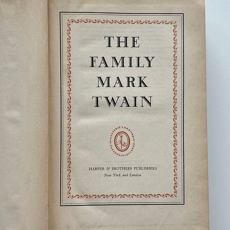 The Family Mark Twain