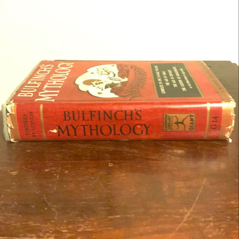 BULFINCH’S MYTHOLOGY- Modern Library Giant HC!