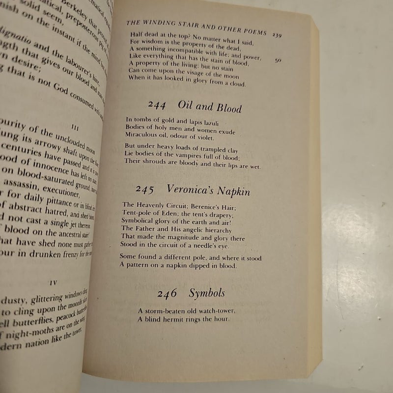 The Collected Poems of W. B. Yeats