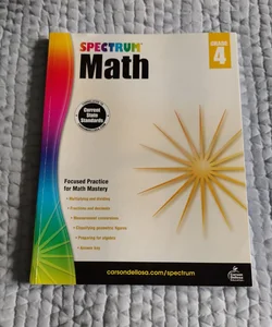 Spectrum Math, Grade 4