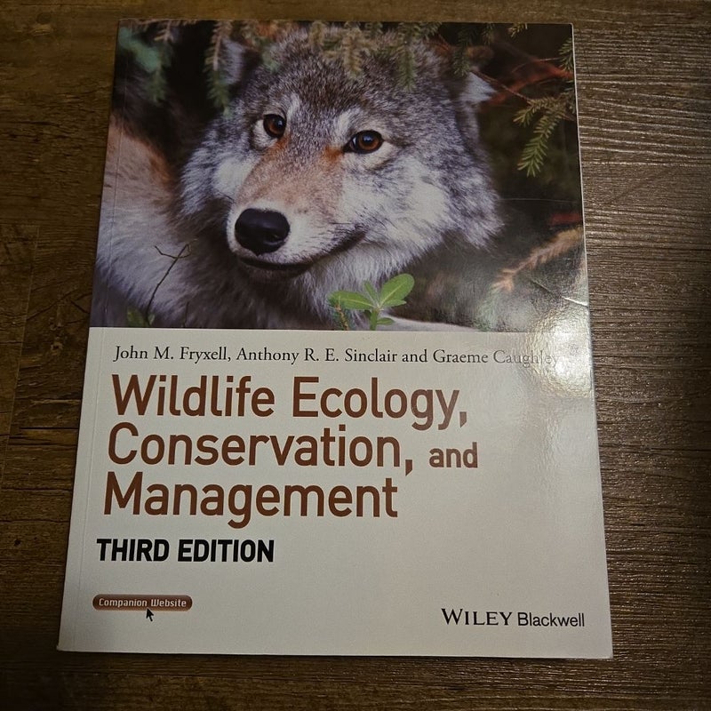 Wildlife Ecology, Conservation, and Management