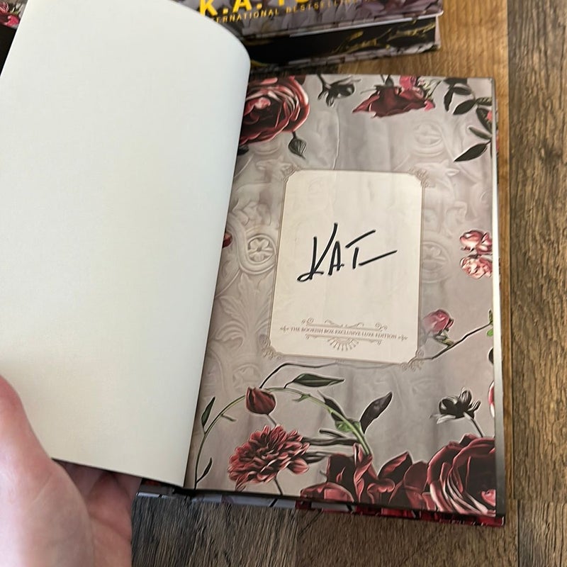 A Fate of Wrath and Flame / A Curse of Blood and Stone - Bookish Box Edition 