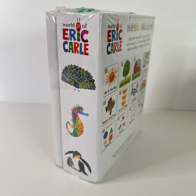 World of Eric Carle Board Book Set, 12 Mini Board Books, NEW