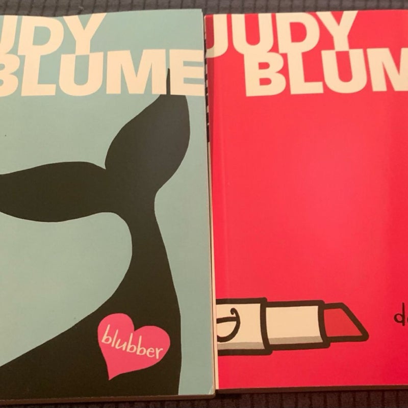 Judy Blume 4pc Book Lot 