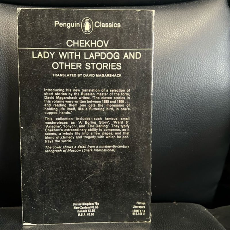 Lady with Lapdog and Other Stories
