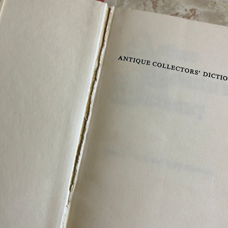 Antique Collector’s Dictionary 