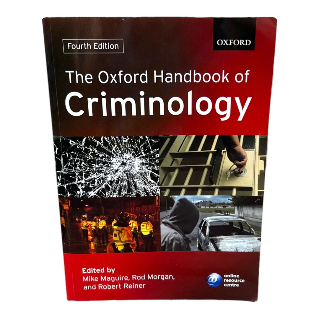The Oxford Handbook of Criminology