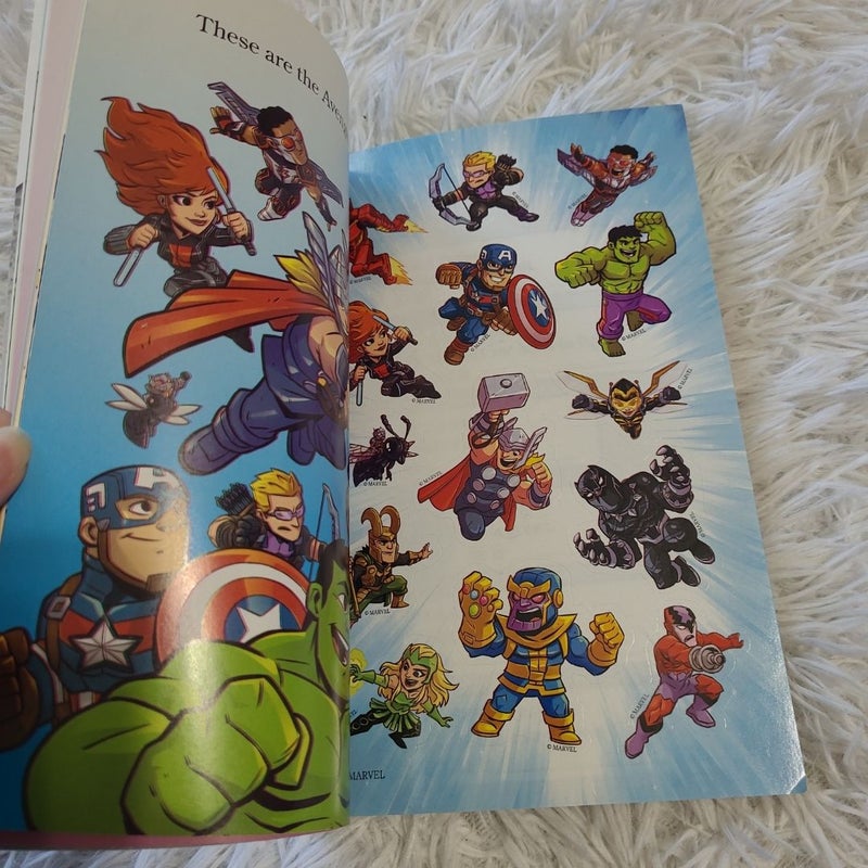 World of Reading Marvel Super Hero Adventures: These Are the Avengers (Level 1)
