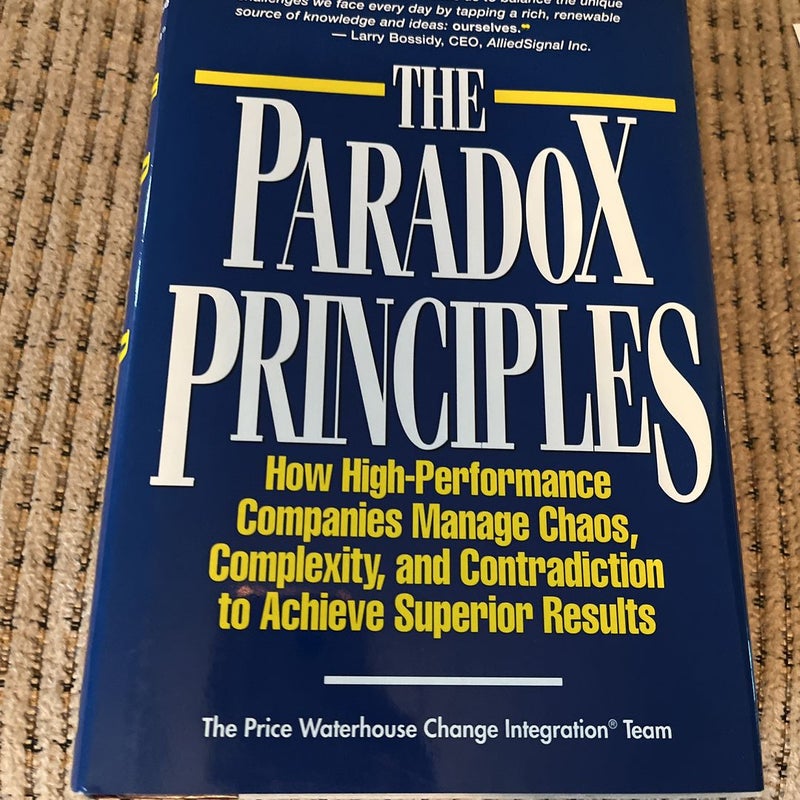 The Paradox Principles