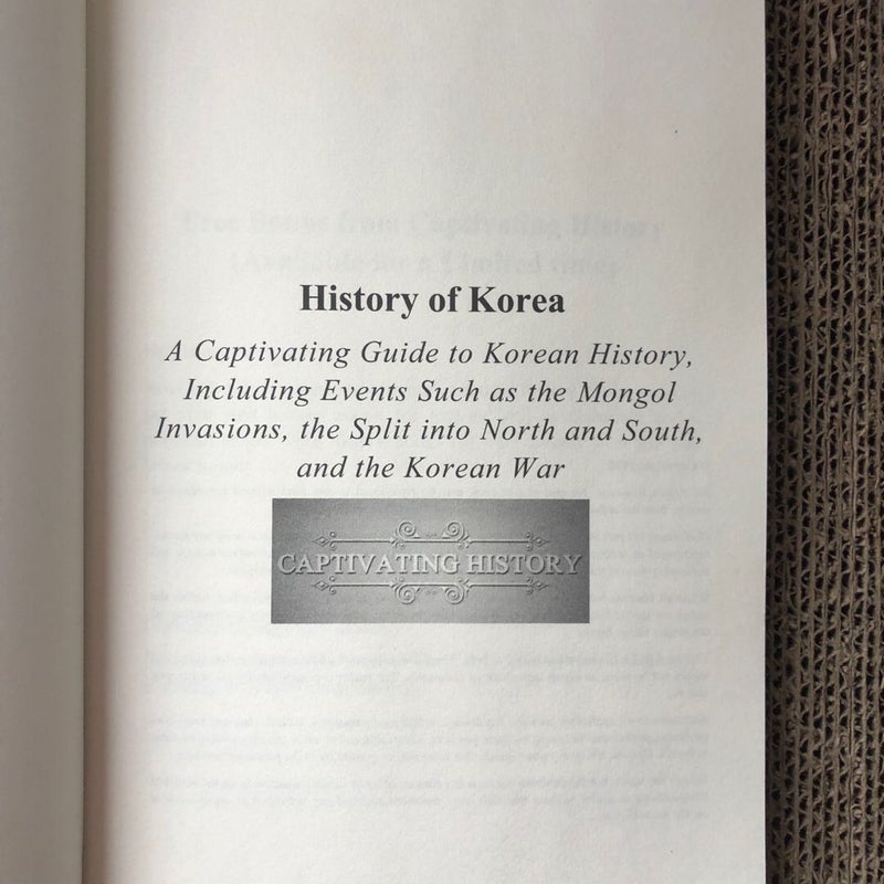 History of Korea