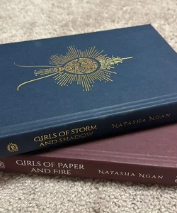 Bundle- girls of storm and shadow/girls of paper and fire 