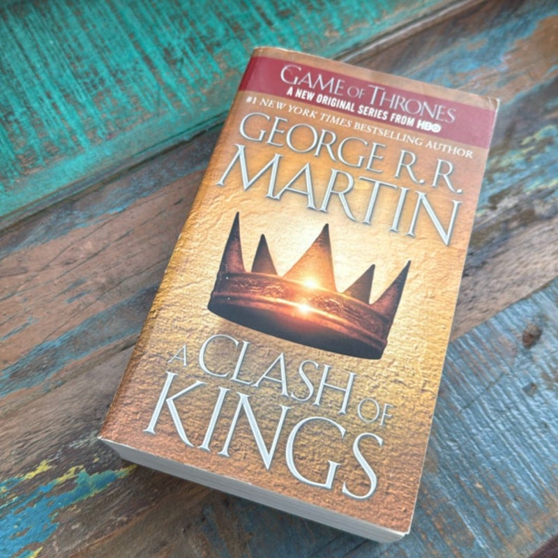 A Game of Thrones, A Clash of Kings, A Storm of Swords, A Feast of Crows