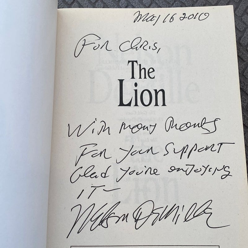 The Lion-Signed