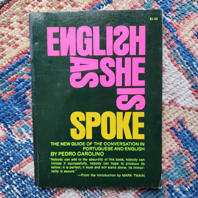 English As She Is Spoke