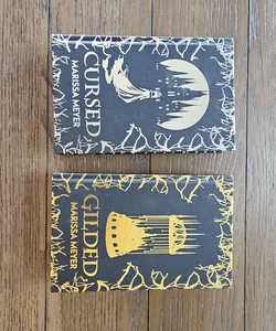 Fairyloot signed editions of Cursed and Gilded