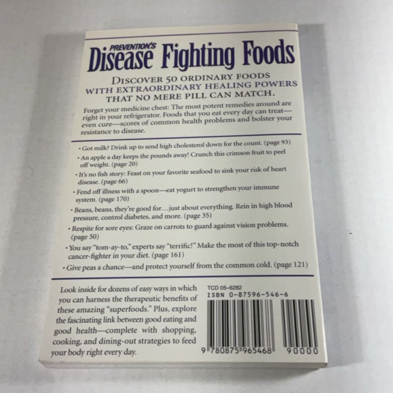 Preventions Disease Fighting Foods