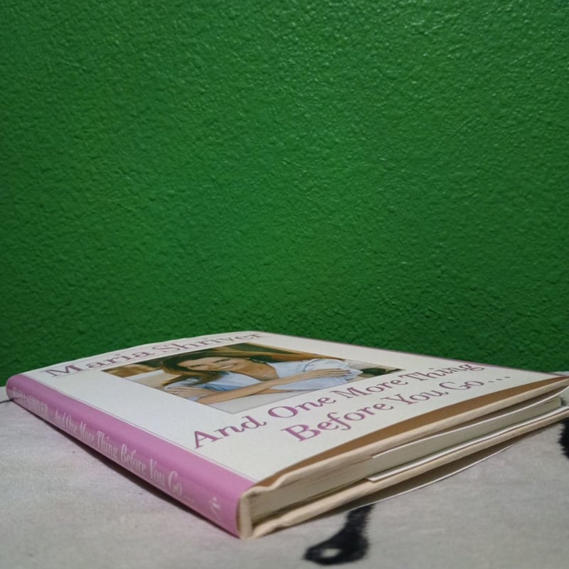 And One More Thing Before You Go...