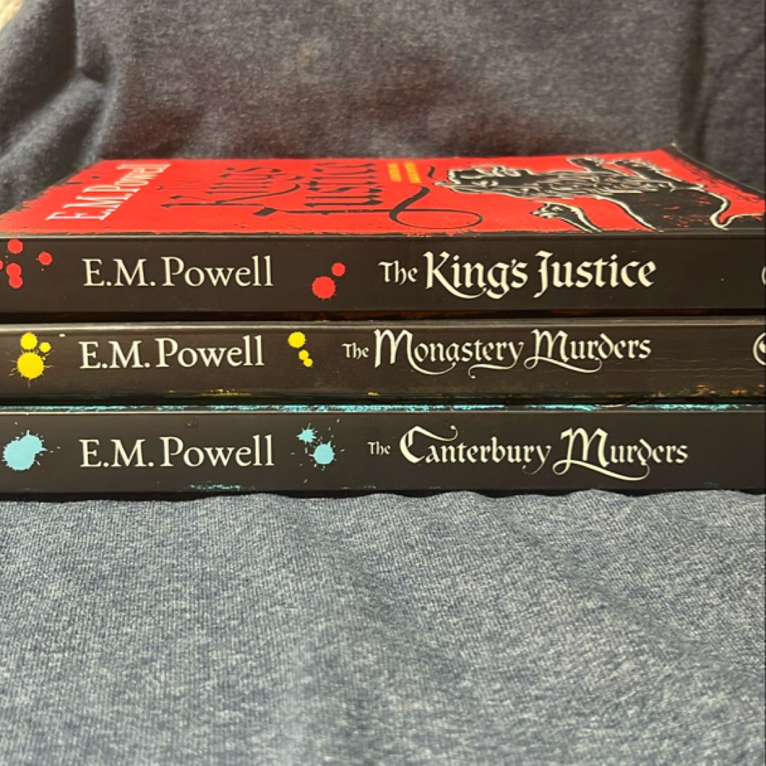 The King's Justice, The Monastery Murders, & The Caterbury Murders