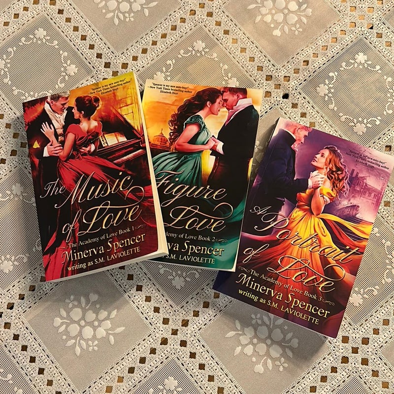 The Academy of Love Series ( Books 1, 2 & 3)