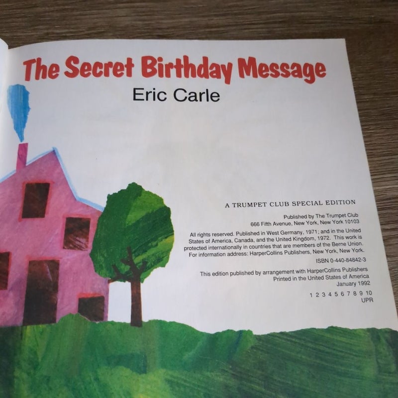 The Secret Birthday Message