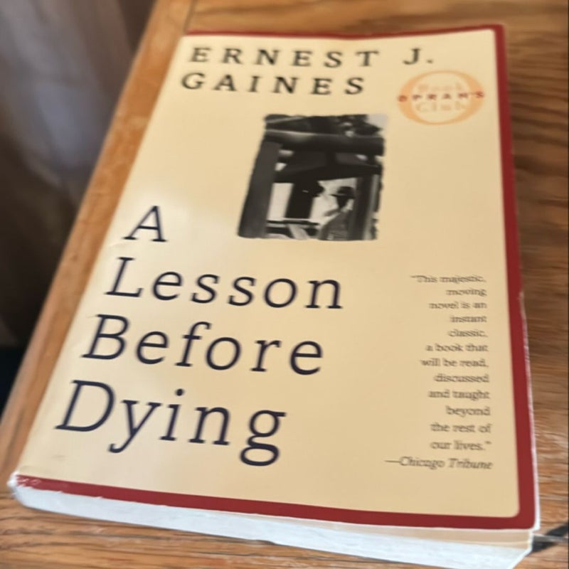 A Lesson Before Dying