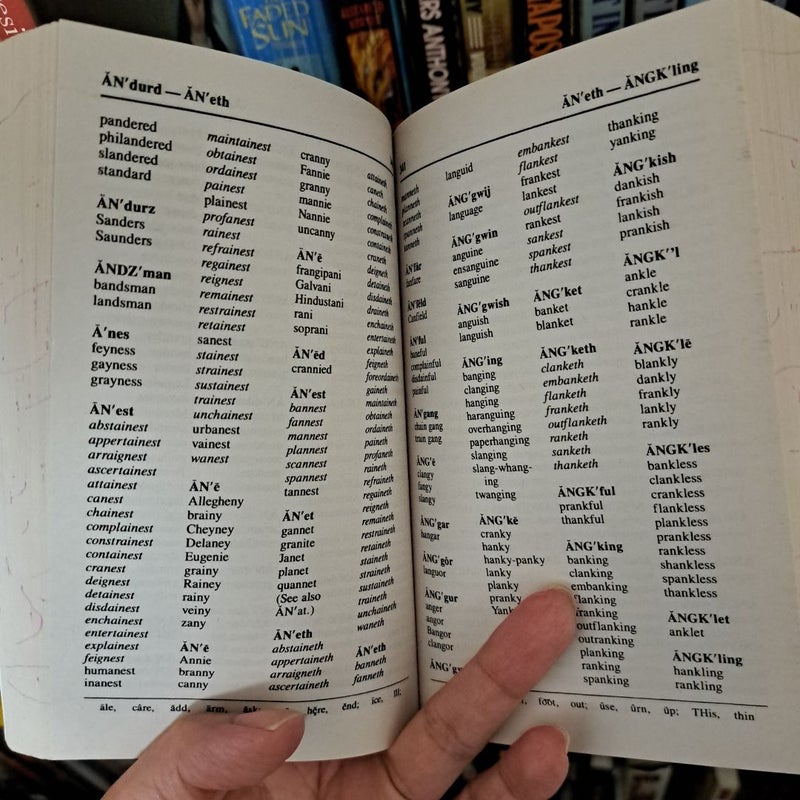 The Complete Rhyming Dictionary