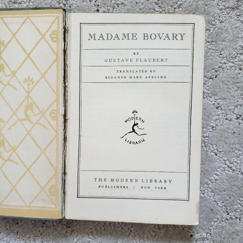 Madame Bovary (New Modern Library Edition, 1927)
