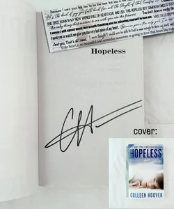 Hopeless Signed (Original Cover)