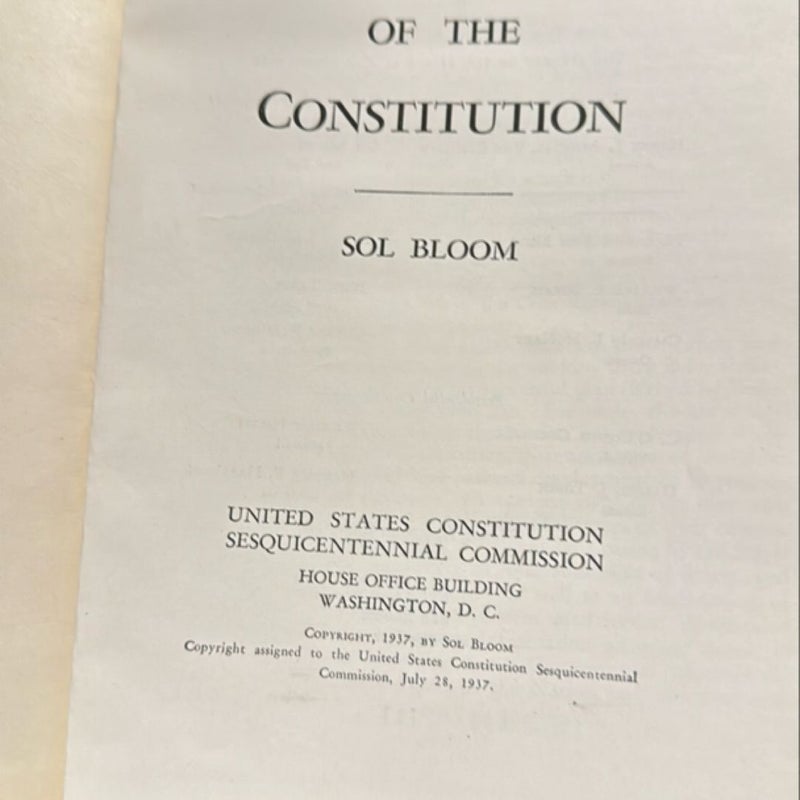 The Story of the Constitution 