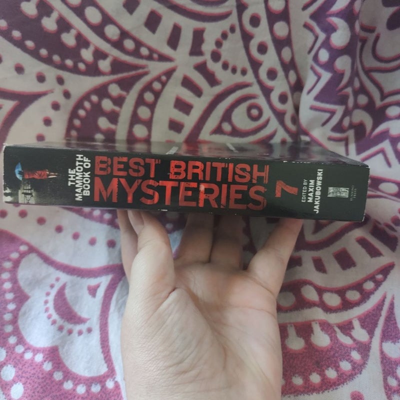 The mammoth book of british mysteries 