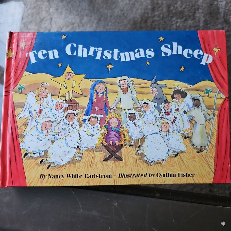 Ten Christmas Sheep