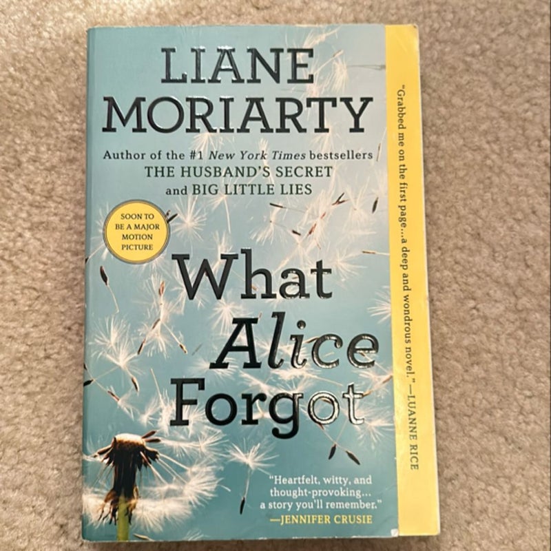 What Alice Forgot