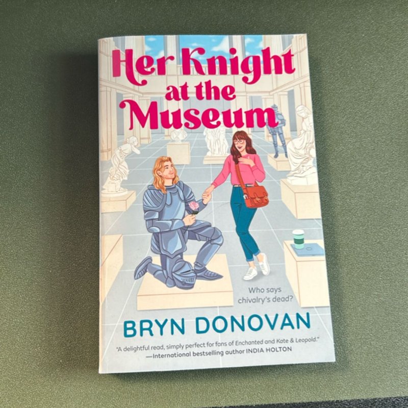 Her Knight at the Museum
