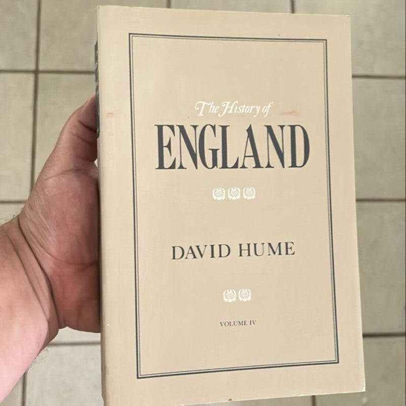 The History of England Vol 4 Cl