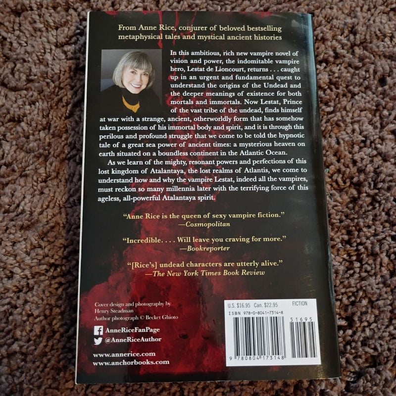 Prince Lestat and the Realms of Atlantis