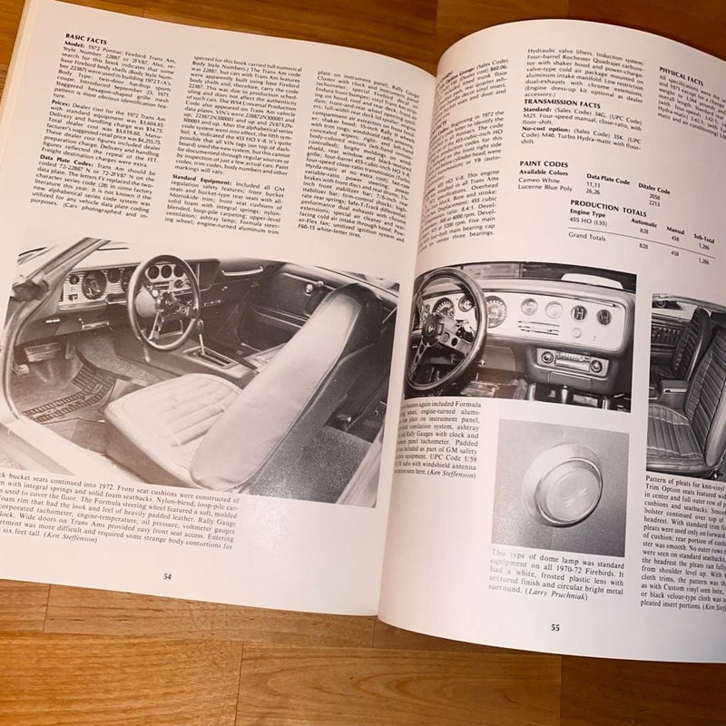 Classic Motorbooks Pontiac Trans-Am, 1969-1973