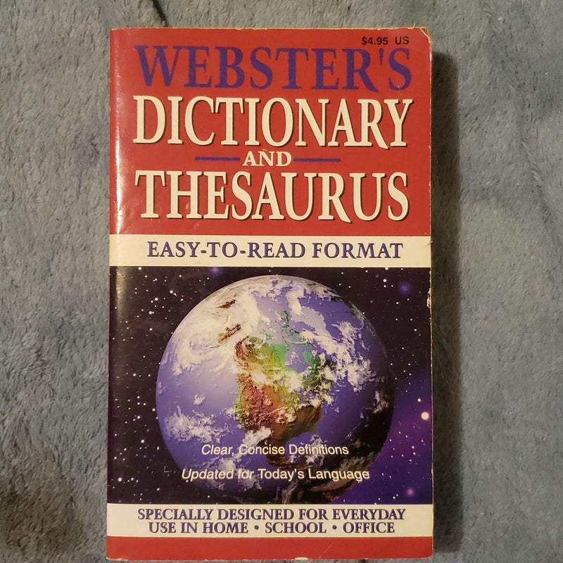 Dictionary and thesaurus