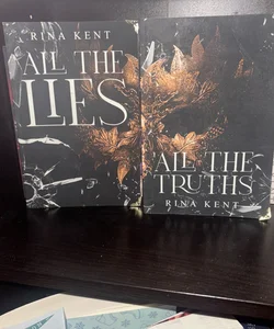 All the Lies/All the truths SE signed by Author